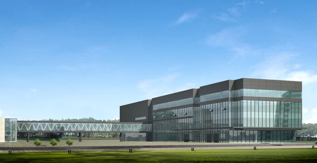 Volkswagen FAW Engine (Dalian) Co., Ltd. Testing Center renderings 2